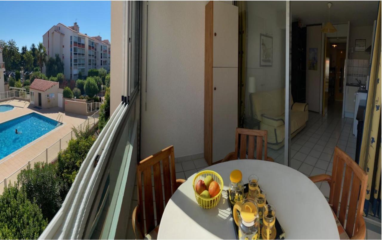 Argeles Plage Studio Piscine Park. Privatif Dans Res. Securisee Bagian luar foto
